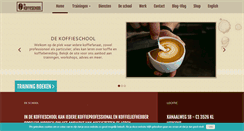 Desktop Screenshot of koffieschool.nl
